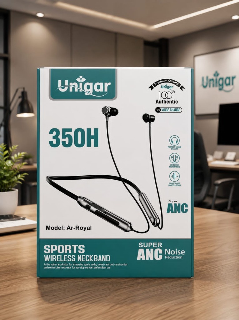Unigar - Ar Royal Wireless Neckband (Super ANC)